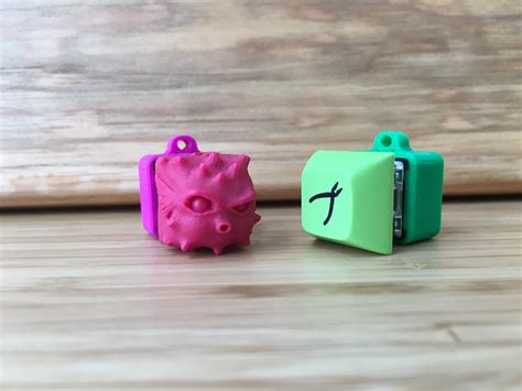 3d Printed Some Switch Keychains Mechanicalkeyboards