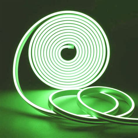 Led Neon Rope Light 12v Flexible Led Strip Lights Ip68 Waterproof 1 5m