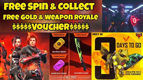 Looking for free fire redeem codes to get free rewards? 58 HQ Pictures Free Fire Weapon Royale Voucher Hack ...