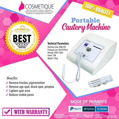 Portable Cautery Machine With Warranty Beauty And Personal Care Face