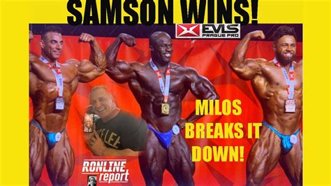 milos sarcev evls prague pro review how samson won the ronline report youtube