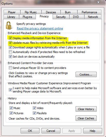Windows Media Player Always Displays Album Art Windows 7 Forums