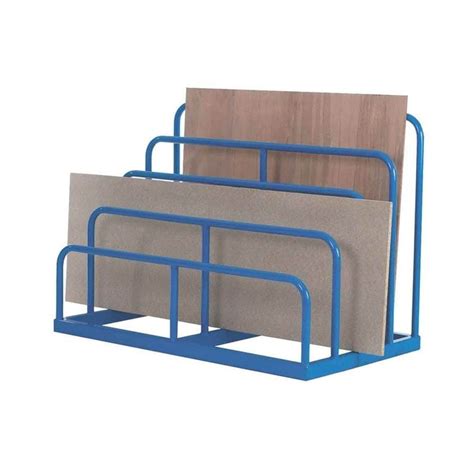 Blue Vertical Sheet Rack Steel Construction Parrs