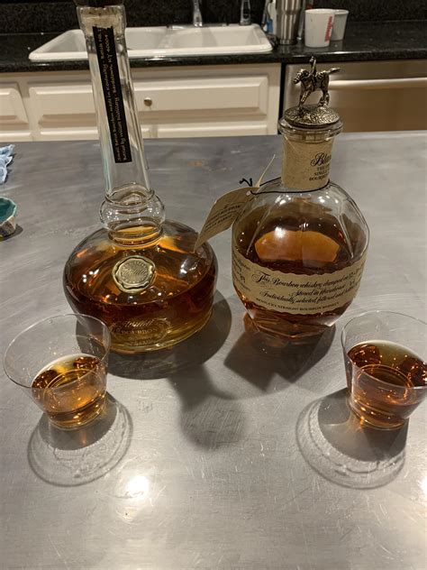Battle Of The Fancy Bottles Willet Vs Blantons Bourbon