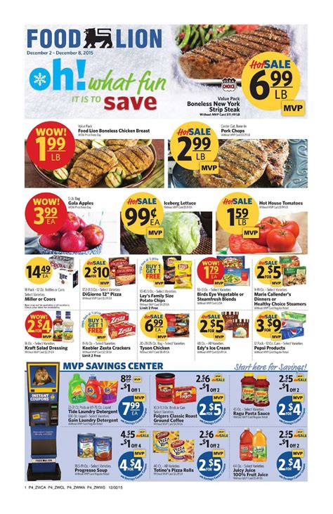 Food Lion Weekly Ad December 2 - 8, 2015 - http://www.olcatalog.com