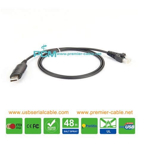 Ftdi Usb To Rj45 Mobile Radio Cable For Cdm Gm Pro Serialpremier