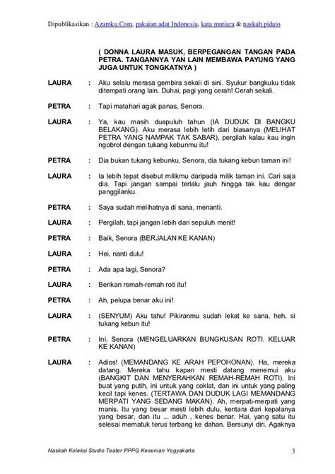 Contoh Drama Singkat 6 Orang Mosaicone