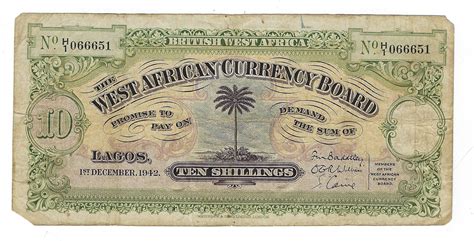 British West Africa Currency