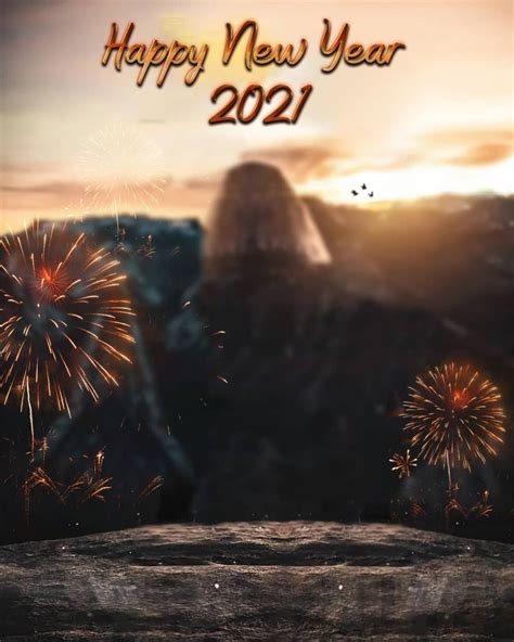 Happy New Year 2021 Background 2021 Background For Editing