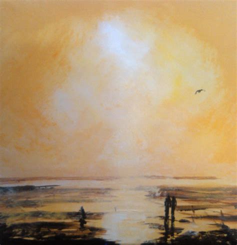 Sunset Over Herne Bay Painting By Paul Mitchell Fine Art America