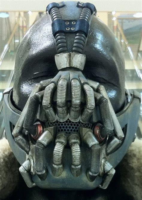 Known for his muscular physique and luchador inspiration. Fireball Publishing » Bane-Costume-Close-Up-1