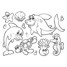 Learn about all of the wonderful creatures that live below us in the expansive world of the sea. 35 Best Free Printable Ocean Coloring Pages Online