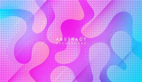 Moving Colorful Abstract Background Dynamic Effect Vector