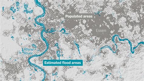 Maps Showing The Extent Of The Flooding In Europe The New York Times