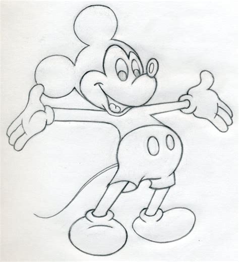 Pencil Drawings Mickey Mouse Pencildrawing2019