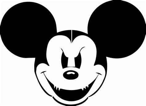30 Mickey Mouse Head Stencil Example Document Template