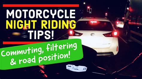 This list may miss some important tips. Motorcycle Night Riding Safety Tips! | Ride your ...