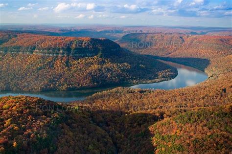 Aerial View Tennessee River Gorge Chattanooga Tn Ron Lowery