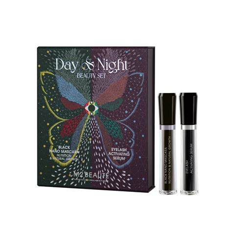 M2 BeautÉ Day And Night Beauty Set Eyelash Activating Serum 4ml Nano