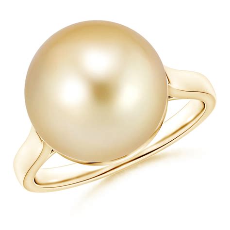 Classic Golden South Sea Pearl Ring Angara