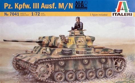 Pzkpfwiii Ausf Mn Review By Glen Porter Italeri 172
