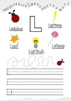 An activity for learning the french alphabet. Alphabet Worksheets Letter L | Alphabet worksheets, Teaching the ...