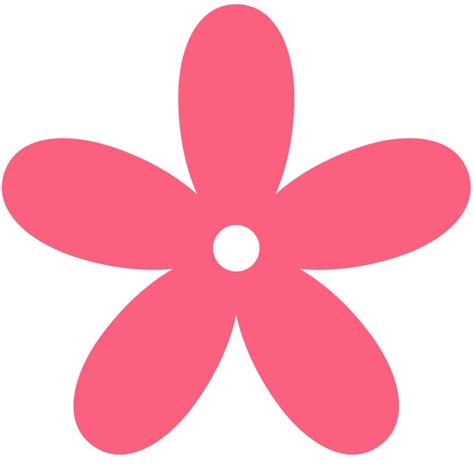 Pink Clipart Flower Flower Clipart Png Flower Clipart Free Clip Art