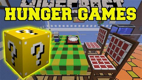 Minecraft The Dropper Kitchen Hunger Games Lucky Block Mod Modded