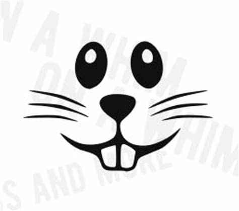 Check out our list of free svg & png downloads! Bunny Face SVG Easter bunny svg pdf png Easter Cute Bunny ...