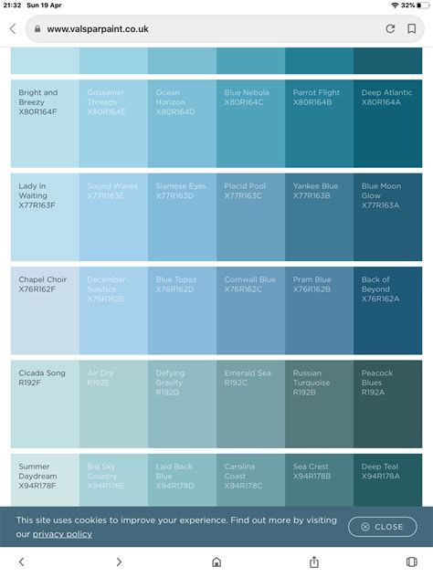 Dulux Blue Colour Chart The Dulux Blue Colours Artofit