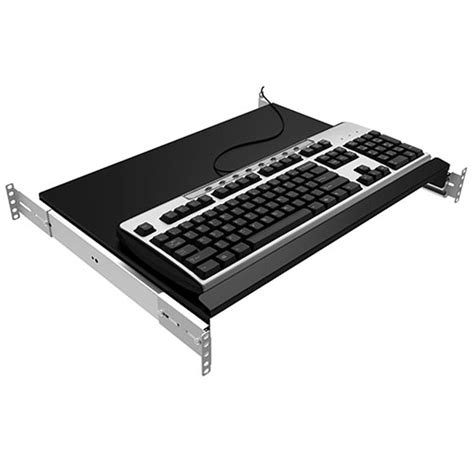 Raks24bk1 24 Wide Keyboard Shelf Hammond Manufacturing