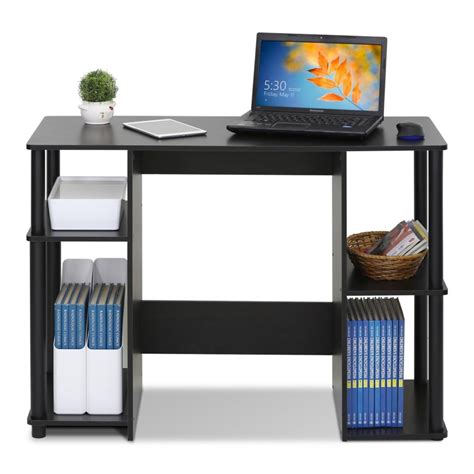 Furinno jaya simple design computer writing desk is designed for space saving and modern stylish look. Furinno Jaya Compact 4-Shelf Computer Study Desk - Sears ...