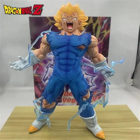 27cm Anime Dragon Ball Z Gk Vegeta Figure Self Destruct Majin Vegeta Figurine Pvc Action Figures