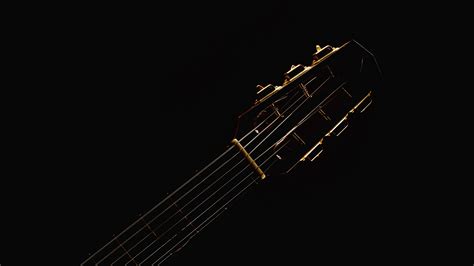 Download Wallpaper 3840x2160 Acoustic Guitar Guitar Strings Music