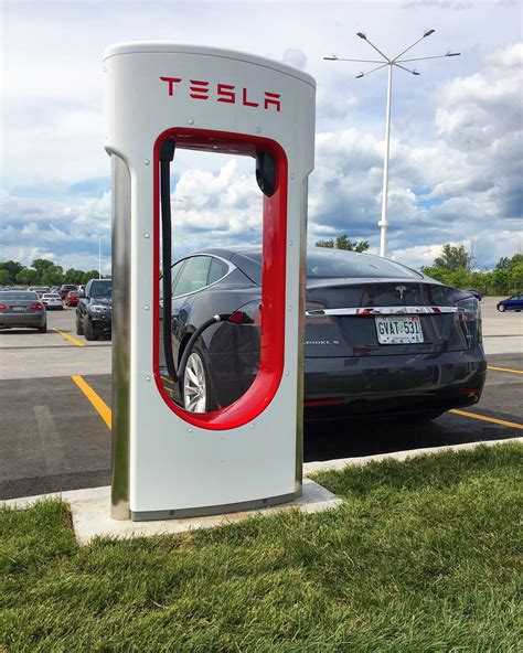 The name of tesla draws awe and inspiration in the tesla is looking for partnerships with businesses and property owners to expand its supercharger. Tesla SupBreaks 1000 Supercharger Mark in Ontario ...