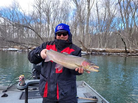 Spring Steelhead Fishing Begins On The Big Manistee River Schaub