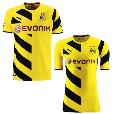 Jetzt ist zu sehen, was der bvb. Bild: BVB/Borussia Dortmund Heimtrikots 2014/15 von PUMA