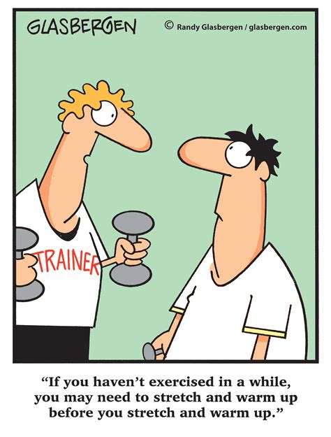 Exercise Cartoon