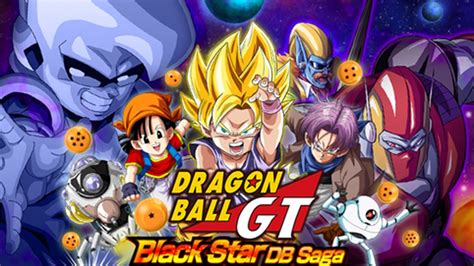 Dragon Ball Z Dokkan Battle Global Gt Black Star Db Saga Playthrough
