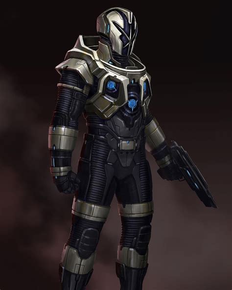 Alternate Nova Corps Designs For Marvels Guardians Of The Galaxy