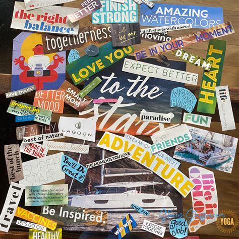 Create A Vision Board Of Your Future Stacey Stufflebeam Yoga