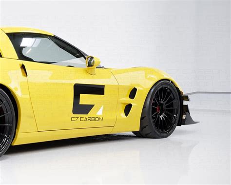 Corvette C6 Z06 Gs Zr1 Champion Bumper Canards C7 Carbon