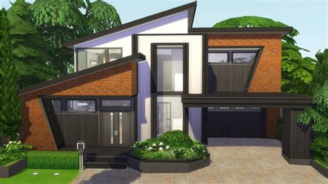 See more ideas about sims house, sims house plans, house layouts. P a u l i n e 🌸 on Instagram: "💎 NEW 💎 Dowtown Modern base ...