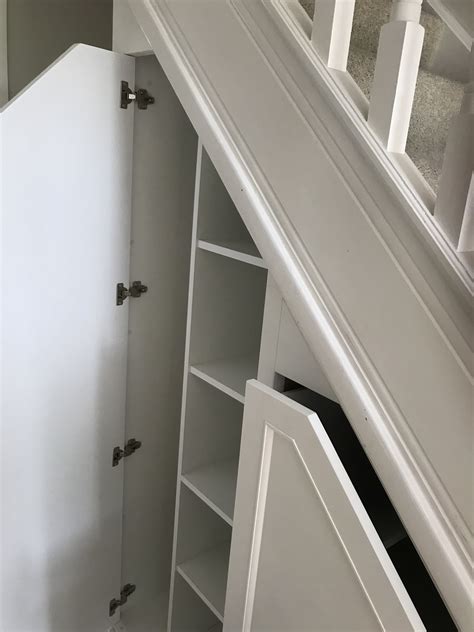 Pin By Clever Closets On Schody Understairs Storage Under Stairs