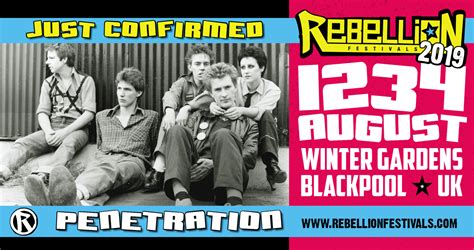 Rebellion Festival 2019 Band Confirmations Update