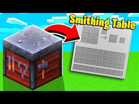 Check spelling or type a new query. Why The Minecraft Smithing Table Is Going To CHANGE The ...
