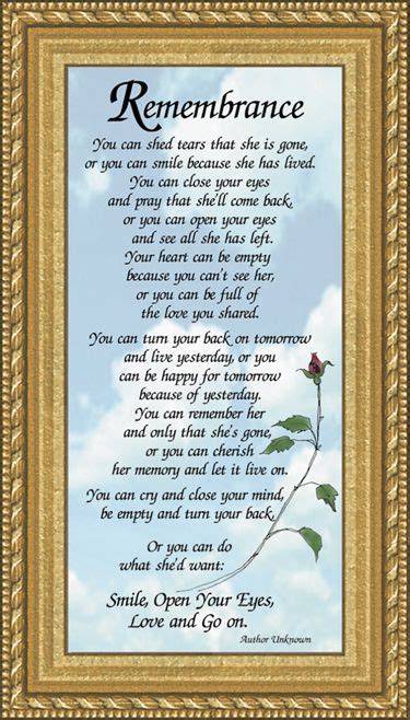 Pin By Katherine Gunderson On Grief Sympathy Poems Framed Poem