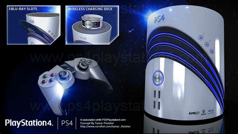 New Ps4 Concept Design By Tamar Fleisher Version 1 Ps4 Console