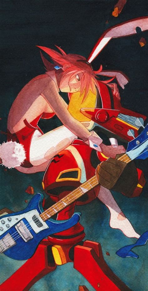 Haruko Haruhara And Canti Atomsk Form Flcl Anime Artwork Flcl Characters
