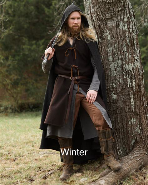 Medieval Ranger Clothing Bundles - Spring, Summer, Fall, Winter